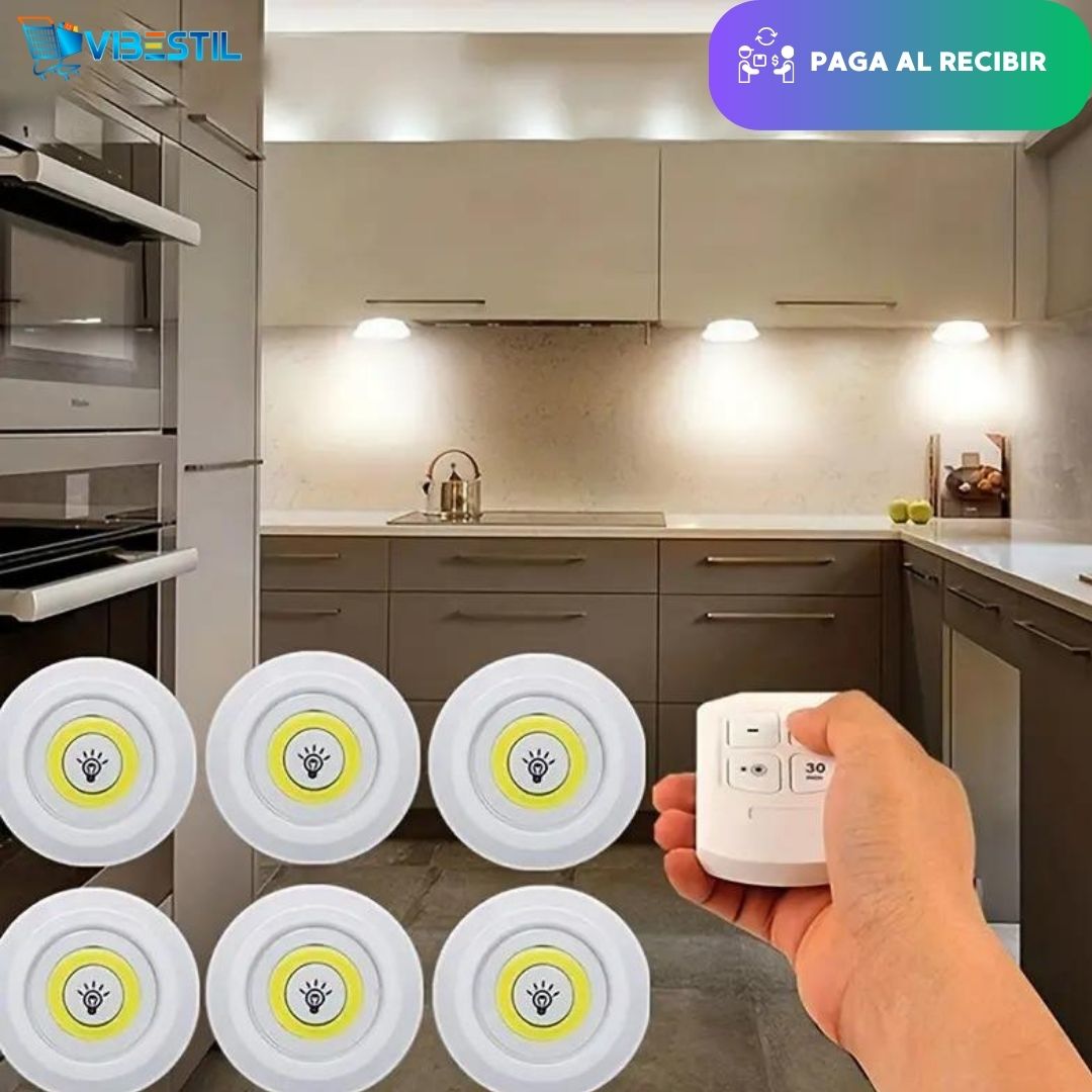 Luz LED Inalámbrica - Set 3 unidades