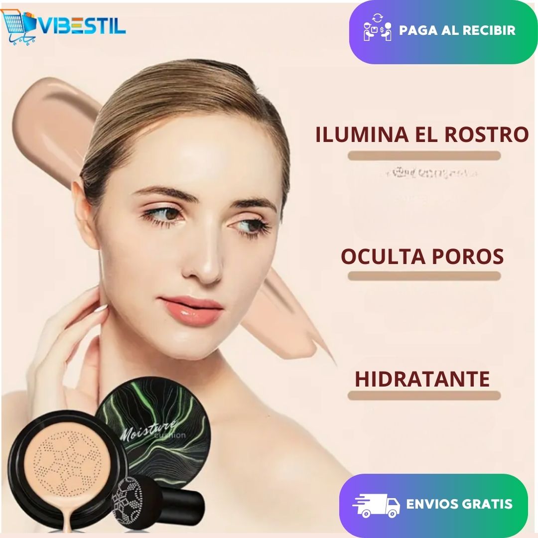 Base de Maquillaje - BB Cream - Brocha de regalo 🎁