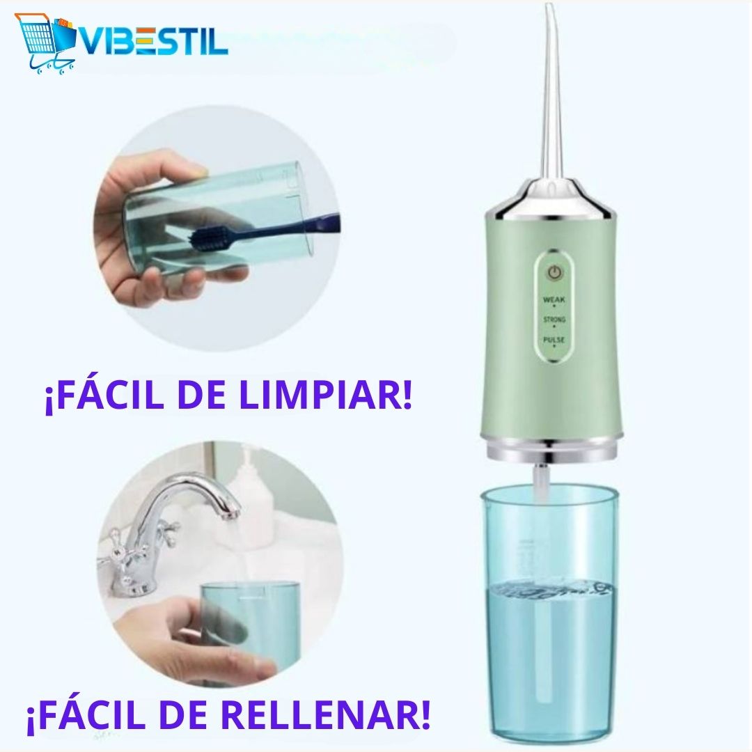 IRRIGADOR DENTAL RECARGABLE